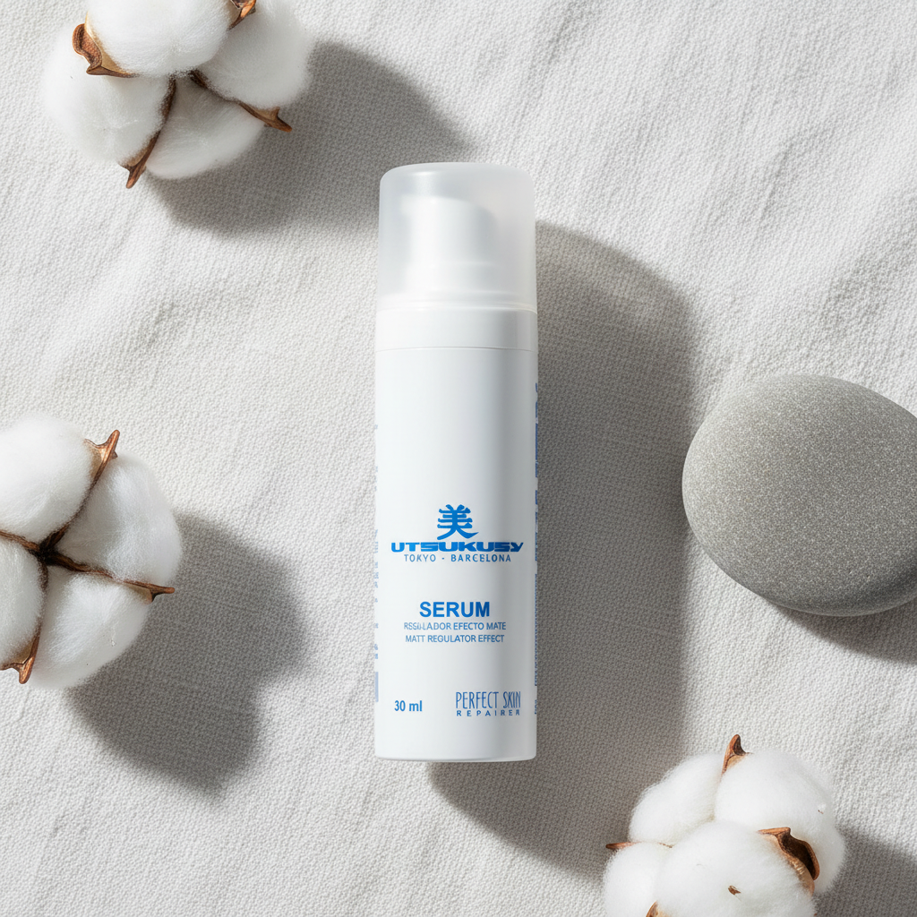UTSUKUSY Perfect Skin Serum - flat lay
