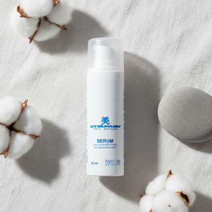 UTSUKUSY Perfect Skin Serum - flat lay
