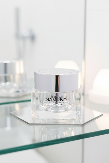Diamond Face Cream - Prateleira de spa de luxo