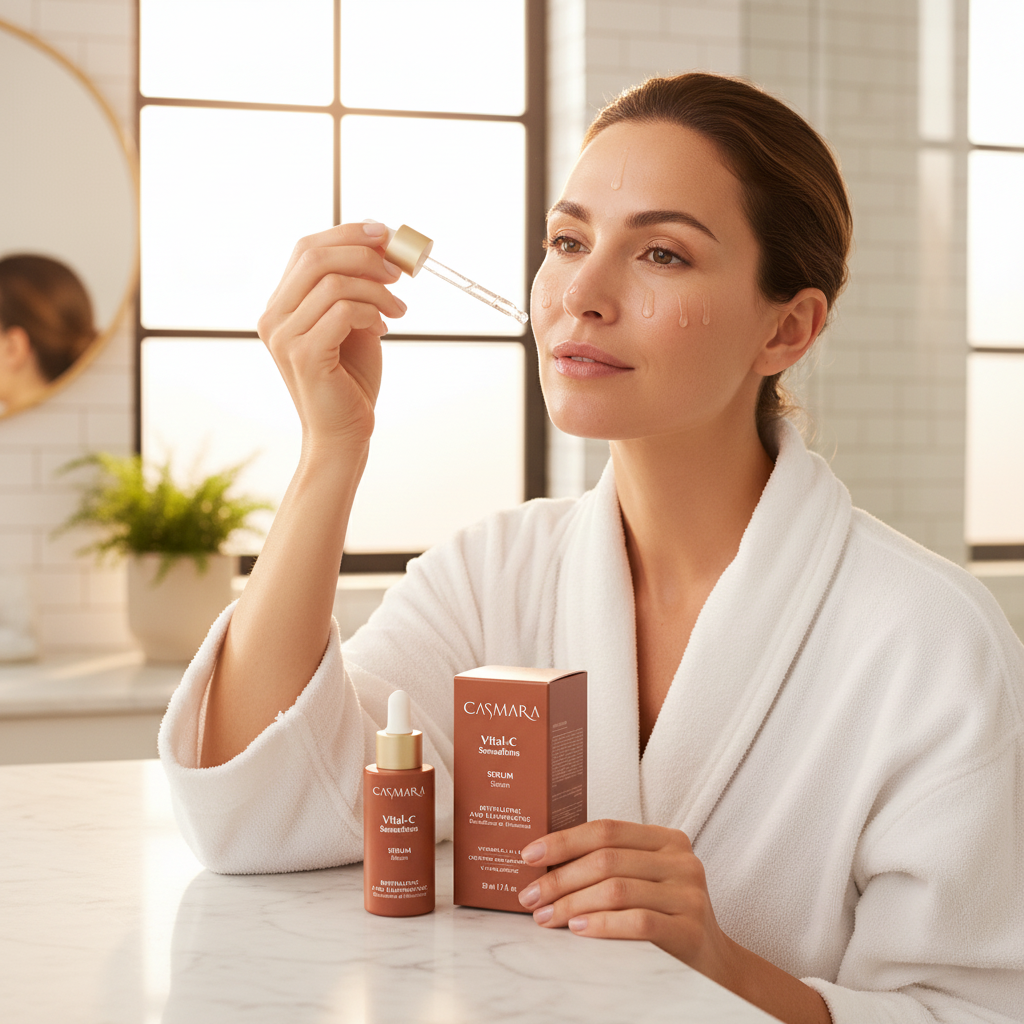 Casmara Vital-C Sensations Serum - lifestyle