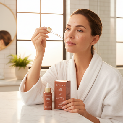 Casmara Vital-C Sensations Serum - lifestyle