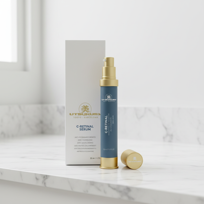 UTSUKUSY C-Retinal Serum - bancada em mármore