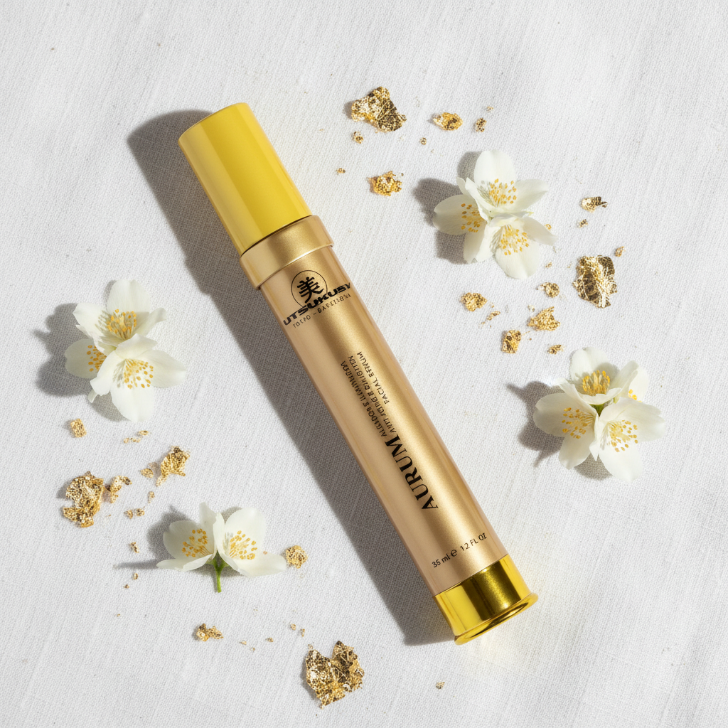 UTSUKUSY Aurum Serum - flat lay