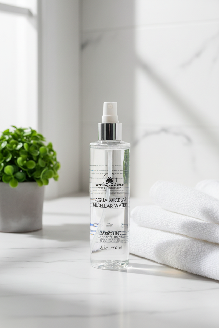 Micellar Water - Marble Countertop