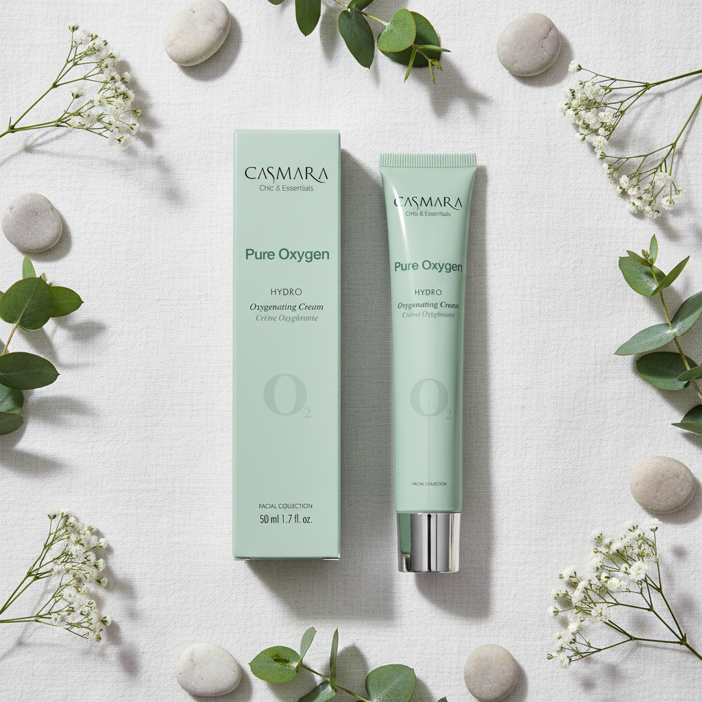 Casmara Pure Oxygen Hydro Oxygenating Cream - flat lay