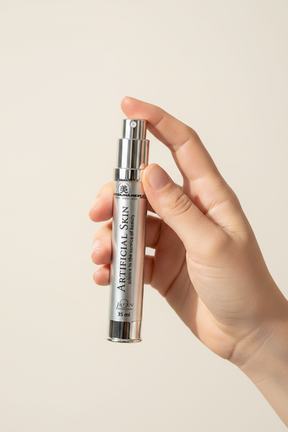 UTSUKUSY Artificial Skin Serum - nas mãos