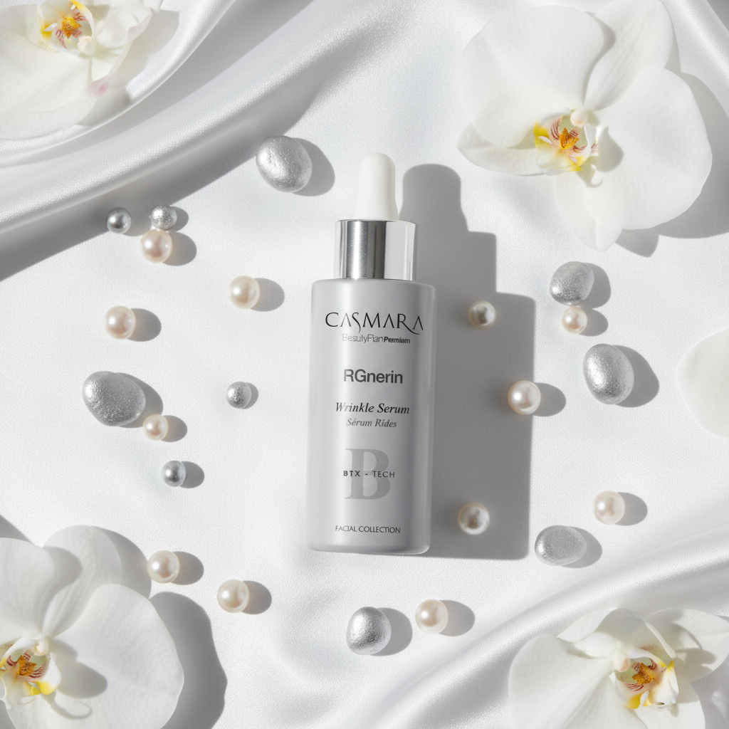 Casmara RGnerin Wrinkle Serum - flat lay