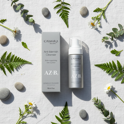 Casmara Anti-blemish Cleanser - flat lay