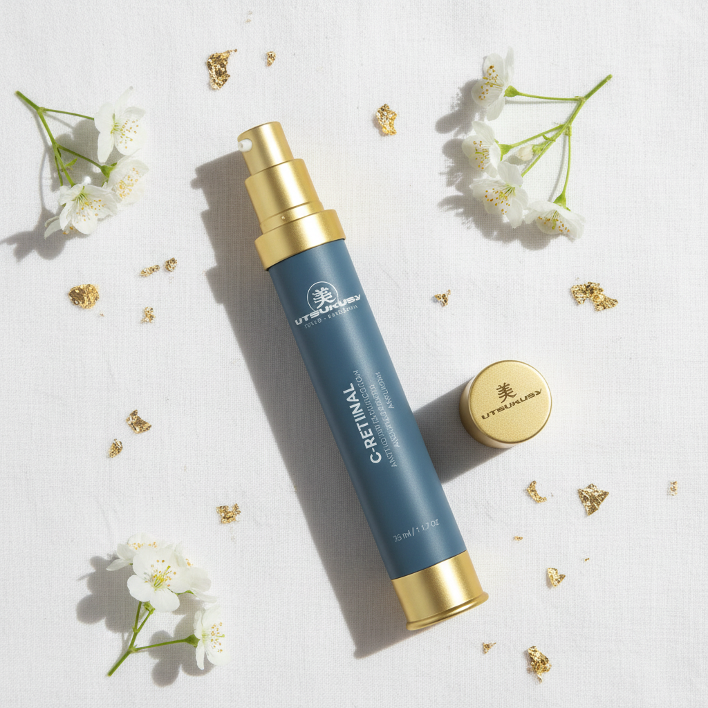 UTSUKUSY C-Retinal Serum - flat lay