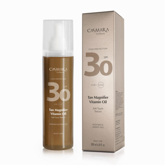 SunBeauty Tan Magnifier Vitamin Oil SPF30 da Casmara