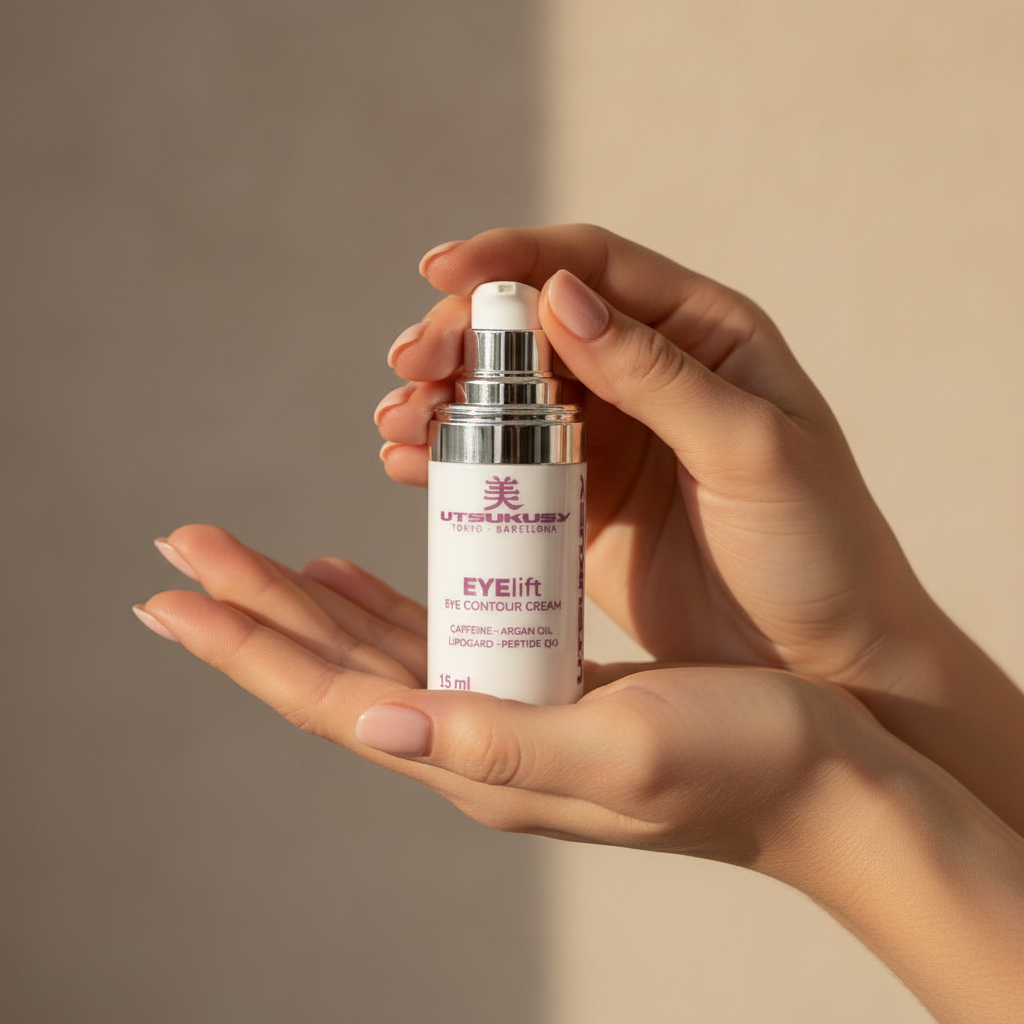 Utsukusy Eye Lift - mãos femininas lifestyle