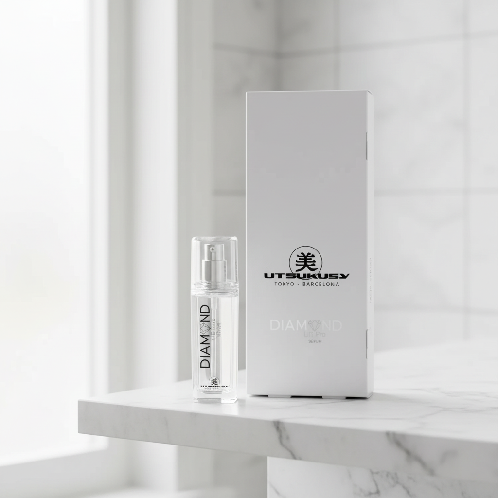 UTSUKUSY Diamond Lift Pro Serum - prateleira casa de banho