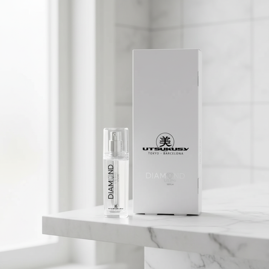 UTSUKUSY Diamond Lift Pro Serum - prateleira casa de banho