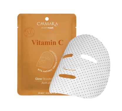 Vitamin C Glow Booster Sheet Mask da Casmara