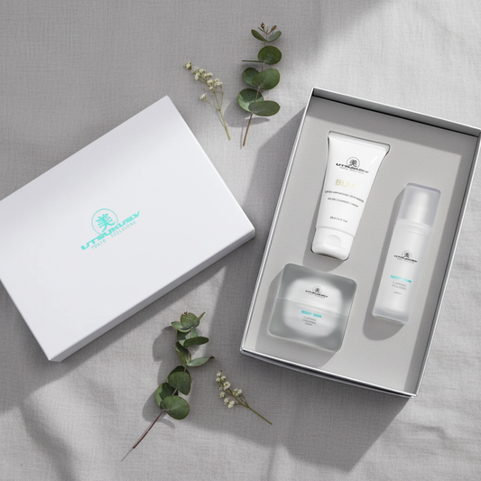 Kit Reset Skin — Flat lay