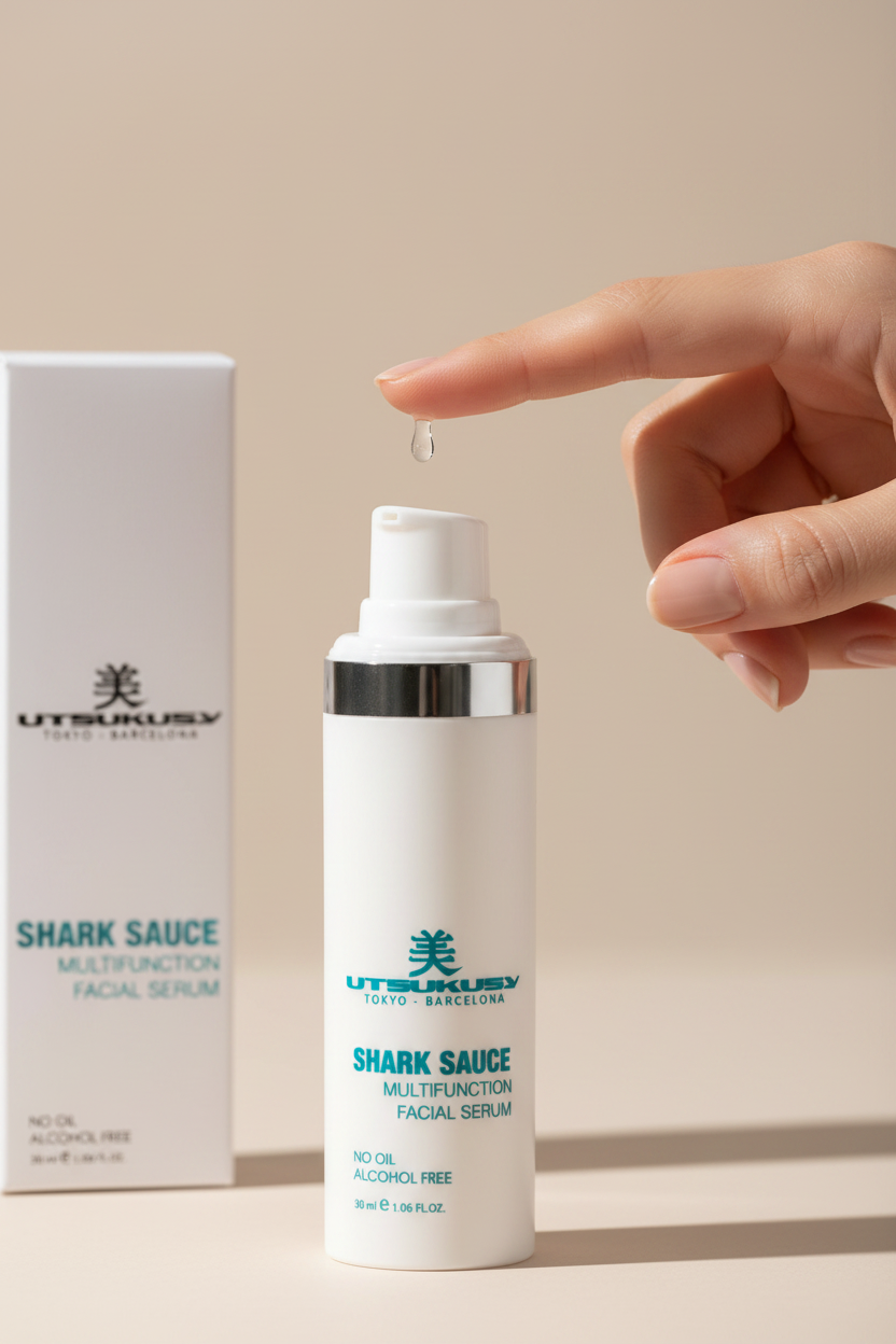 UTSUKUSY Shark Sauce - nas mãos