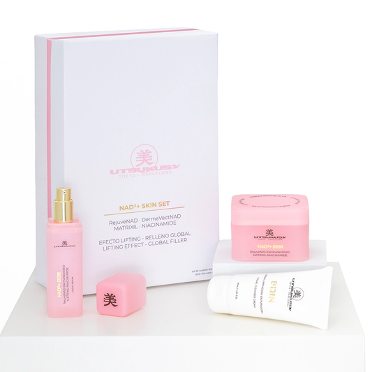 Kit Facial NAD2+ | Sérum, Creme e Limpeza Bijin