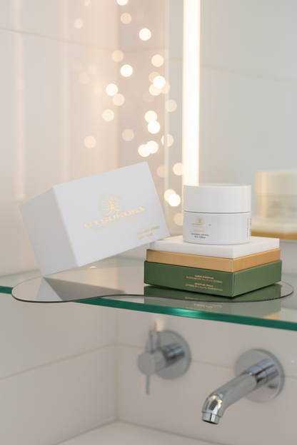 Exosomes Retinal Face Cream - Prateleira de spa de luxo
