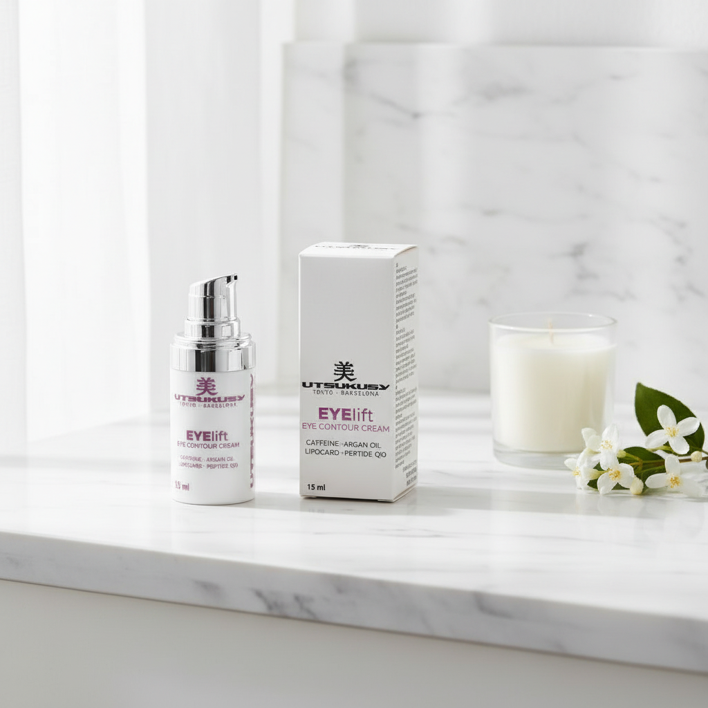 Utsukusy Eye Lift - bancada de mármore com vela