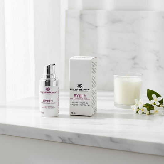 Utsukusy Eye Lift - bancada de mármore com vela