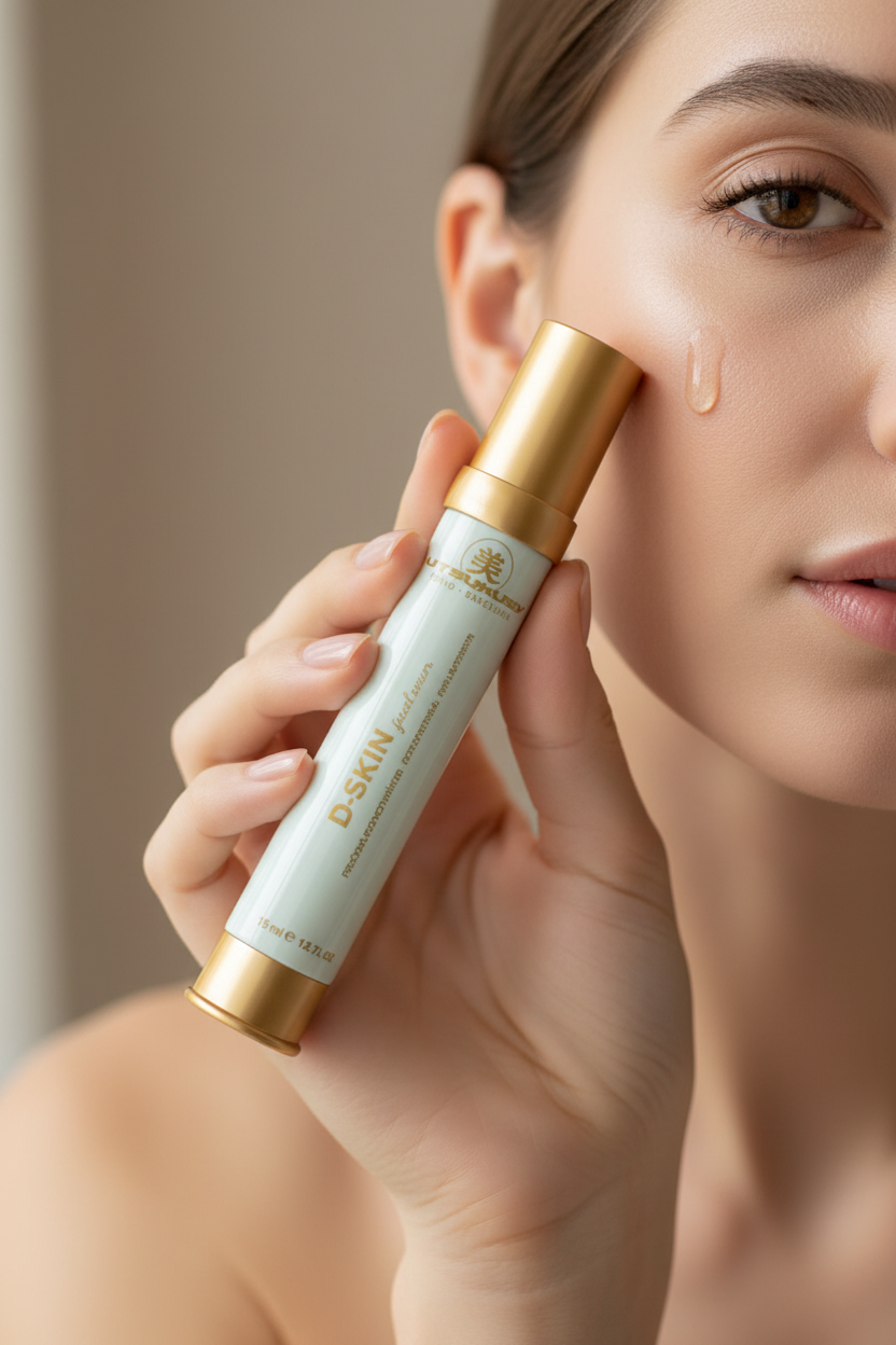 UTSUKUSY D-Skin Serum - nas mãos