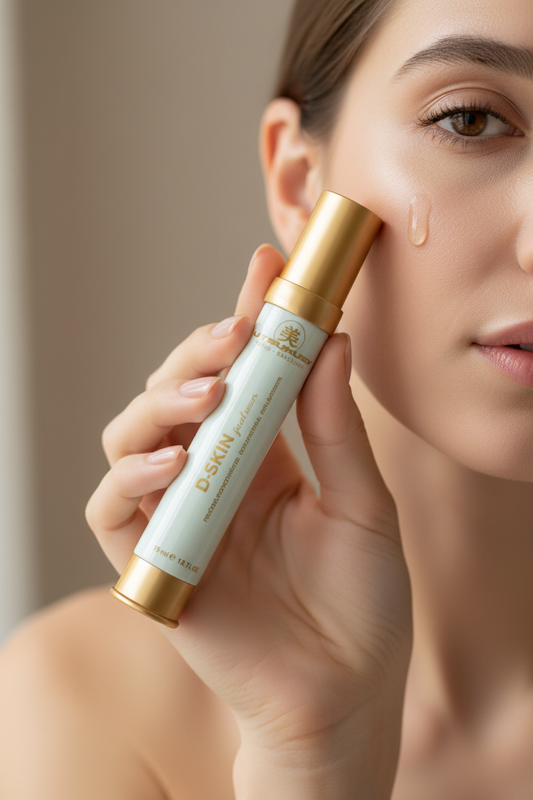 UTSUKUSY D-Skin Serum - nas mãos