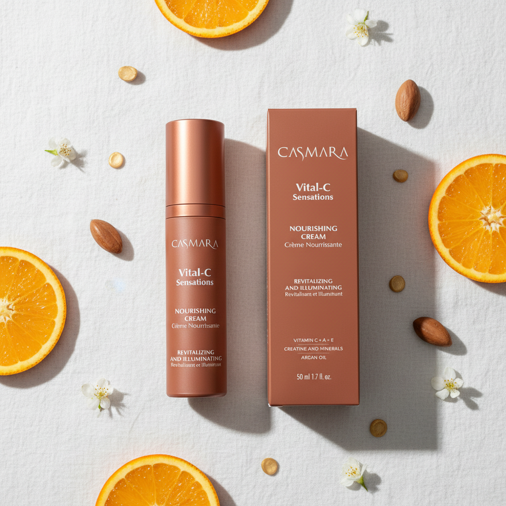 Casmara Vital-C Sensations Nourishing Cream - flat lay